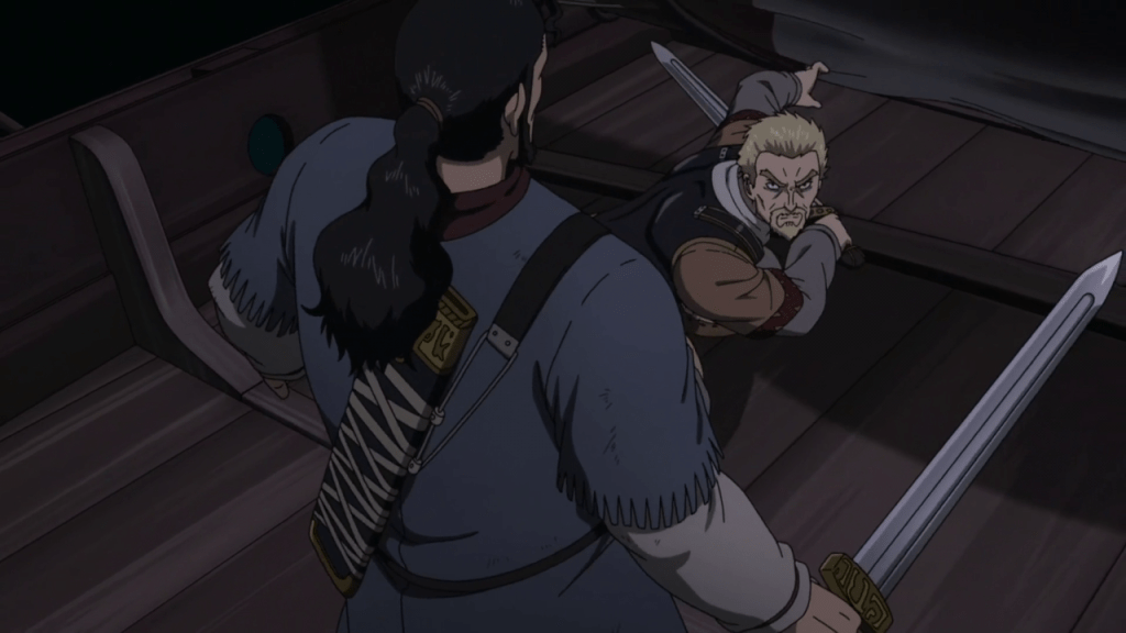 Vinland Saga Review - Animation (Eskeladd fighting Thors)