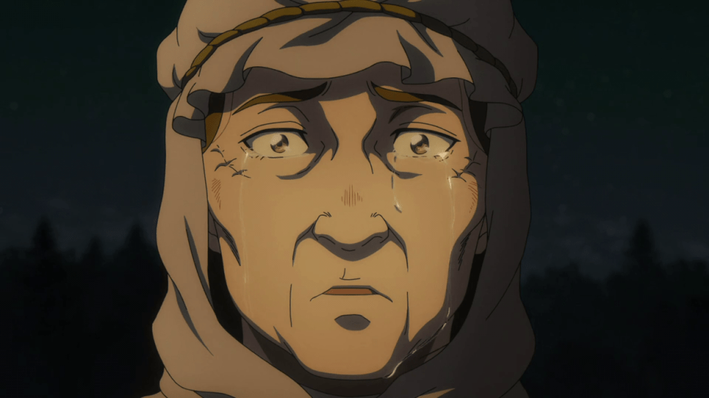 Vinland Saga Review - Themes (John's mother crying)