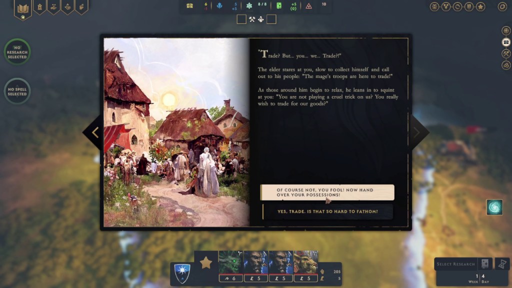 Spellforce Conquest of Eo Preview - immersive text based role playing