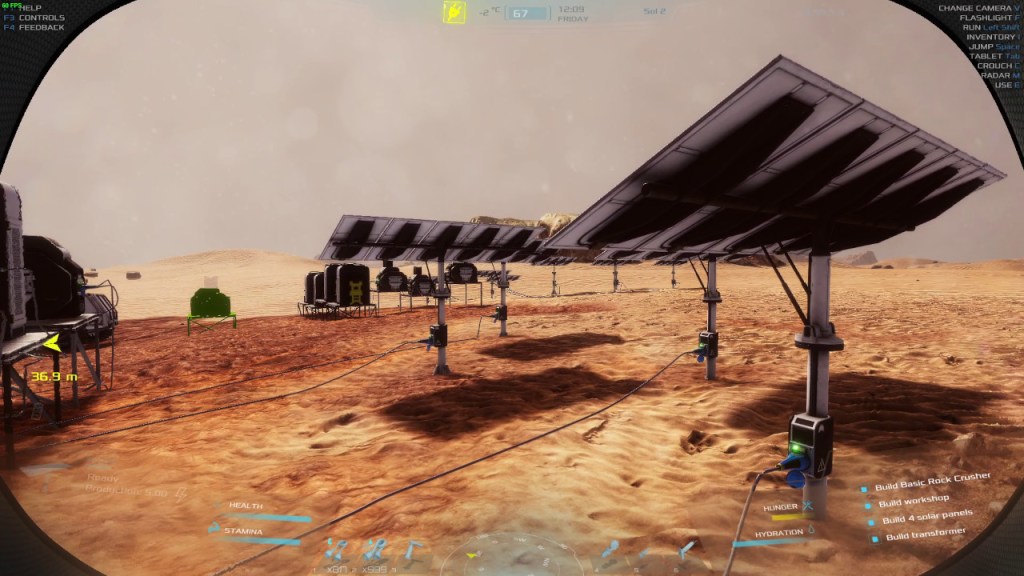 Occupy Mars Power Guide - Create four solar panels