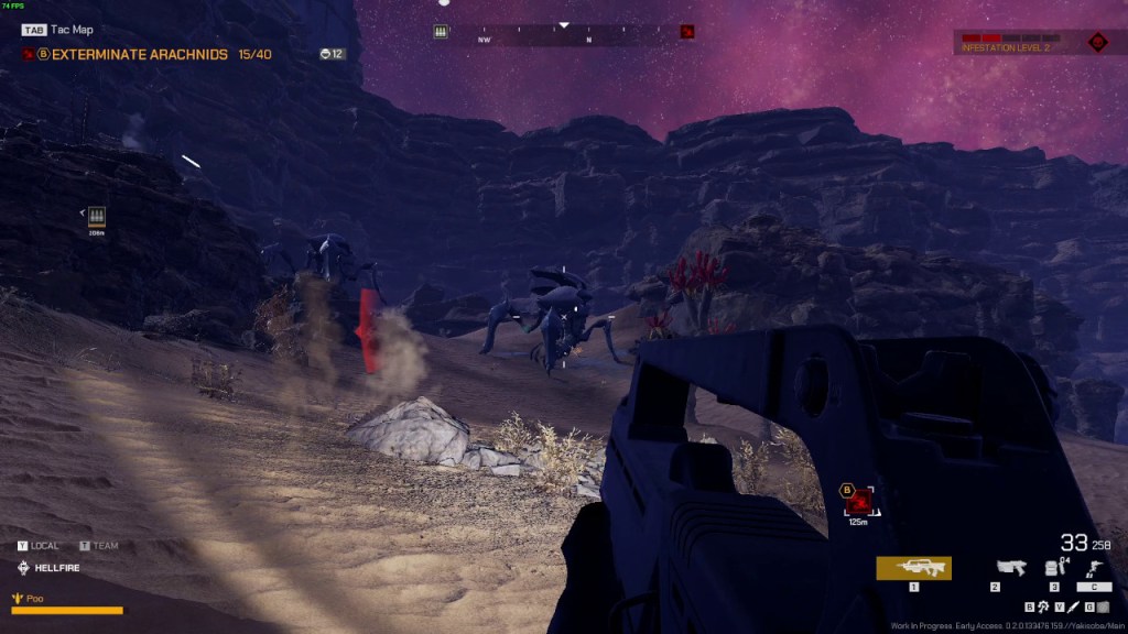 Some side missions require you to exterminate giant bugs.