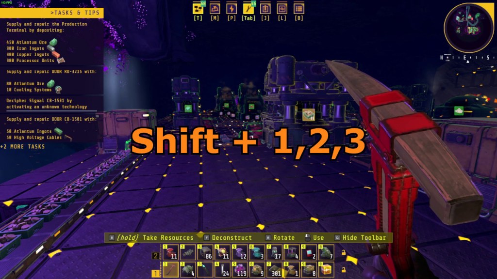 Tip #3 - Tool Belt Controls