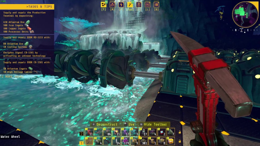 Tip #5 - 2 Cranks Per Water Wheel