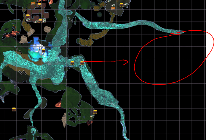 I opted to use a secluded area to place my cores.