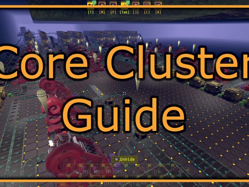 Techtonica Core Cluster&nbsp;Guide