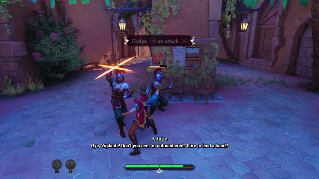 Enemies will telegraph their attacks with brightly colored animations.