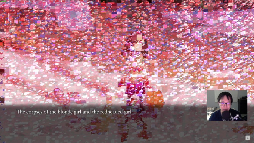 There are hints to something traumatic happening but you never get the full picture.