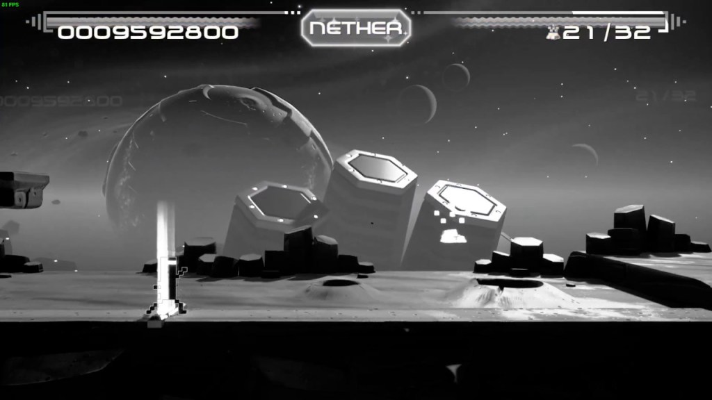 RERUNNER has convenient checkpoints that make the game less frustrating to play.