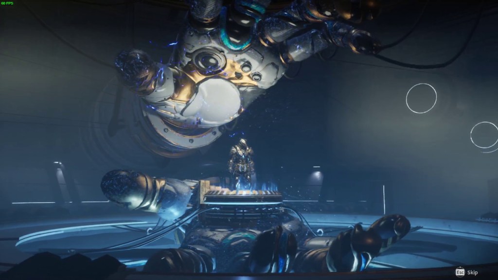 I have no idea why leveling up the Mastery requires me to go to this area while most other things are accessible directly from the menu. It does look cool however.