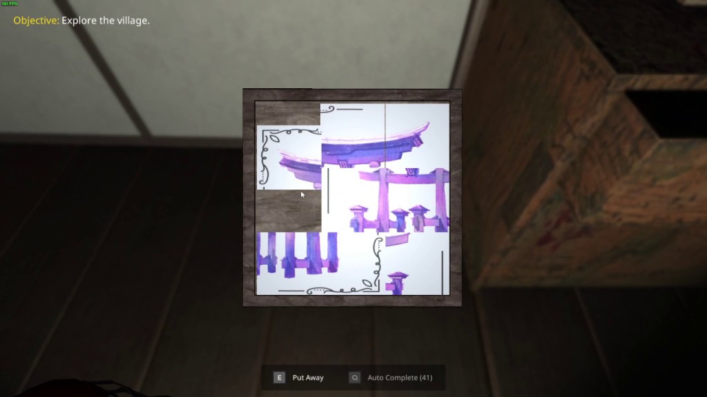 The puzzles are pretty standard fare. It'd be nice if there was a mechanic or theme linking them all together. Maybe the theme is that the toys were used by the haunted child, I can't say for sure yet.