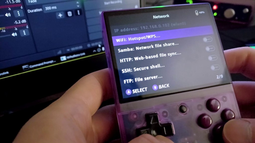 You can also go to Apps -> Tweaks -> Network to see the IP.