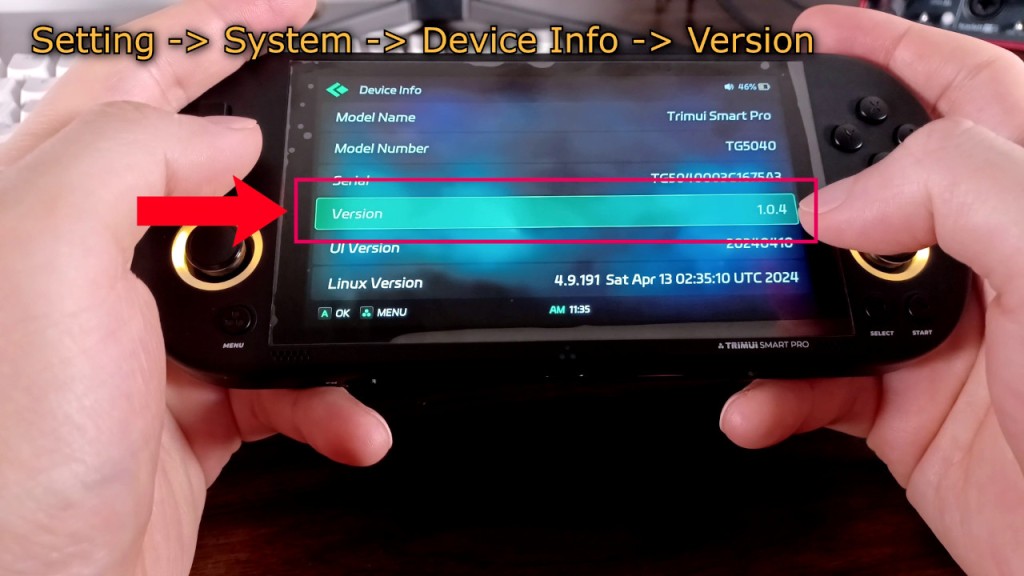 The latest firmware as of this writing is 1.0.4 hotfix 6. Updating the firmware may give us additional performance benefits.