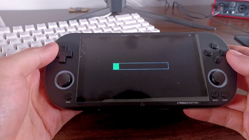 You should see this green bar if you did the input correctly. Give it some time! The green bar won't move until the very end and the entire process takes around 30 seconds.